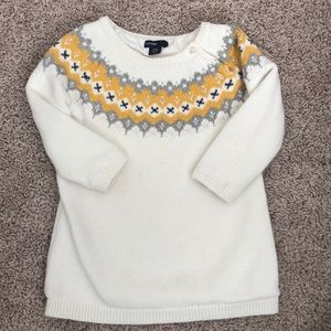 BabyGap Fair Isle Sweater Dress